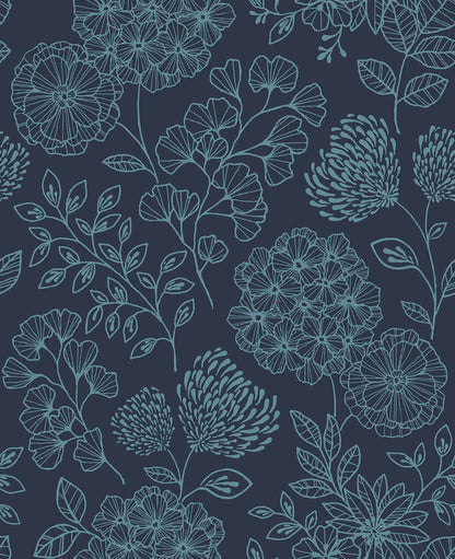 Ada Floral Wallpaper