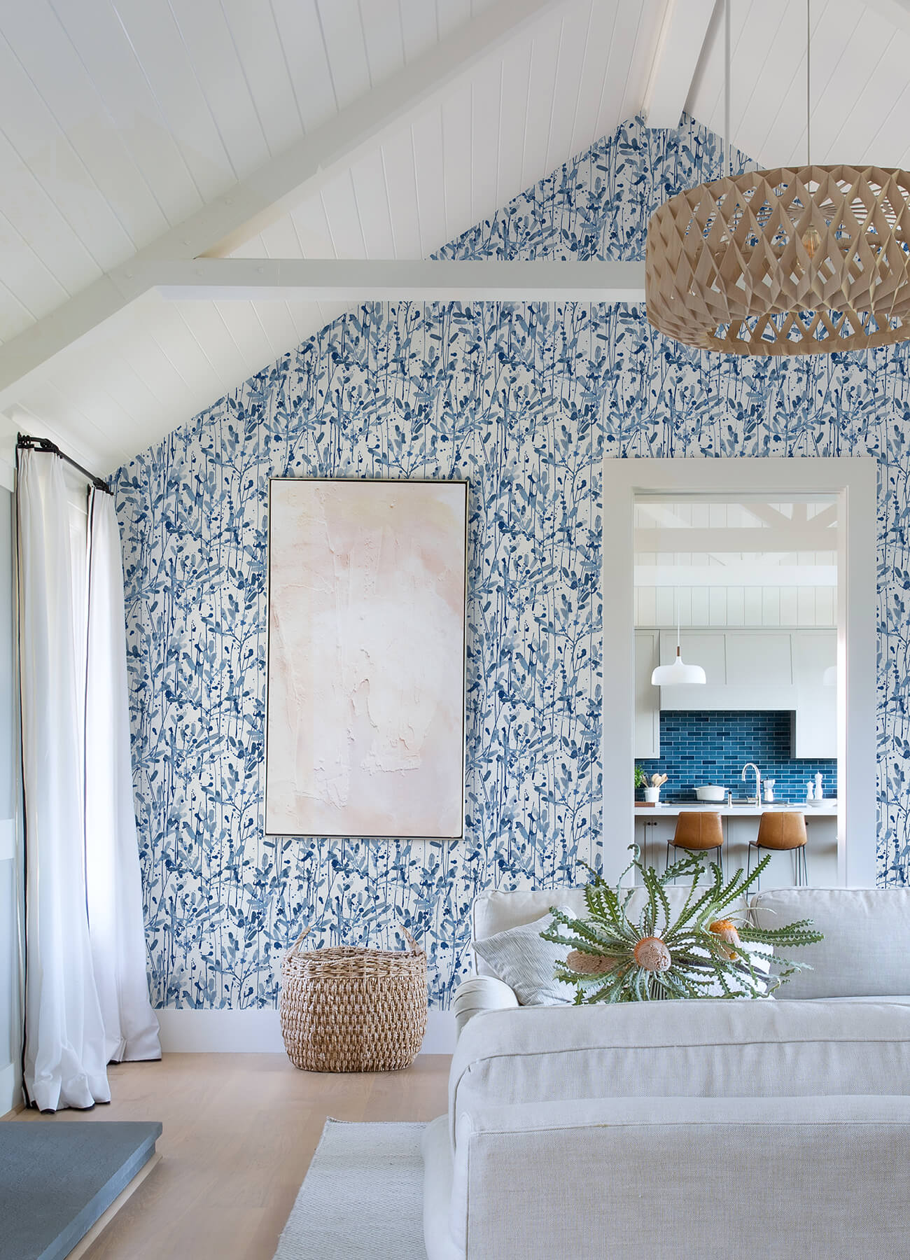 Leandra Floral Trail Wallpaper