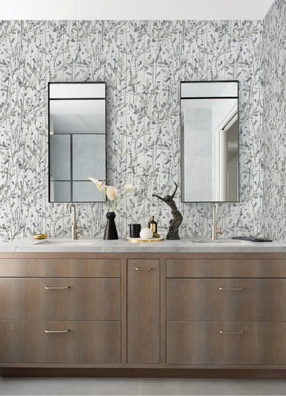 Leandra Floral Trail Wallpaper
