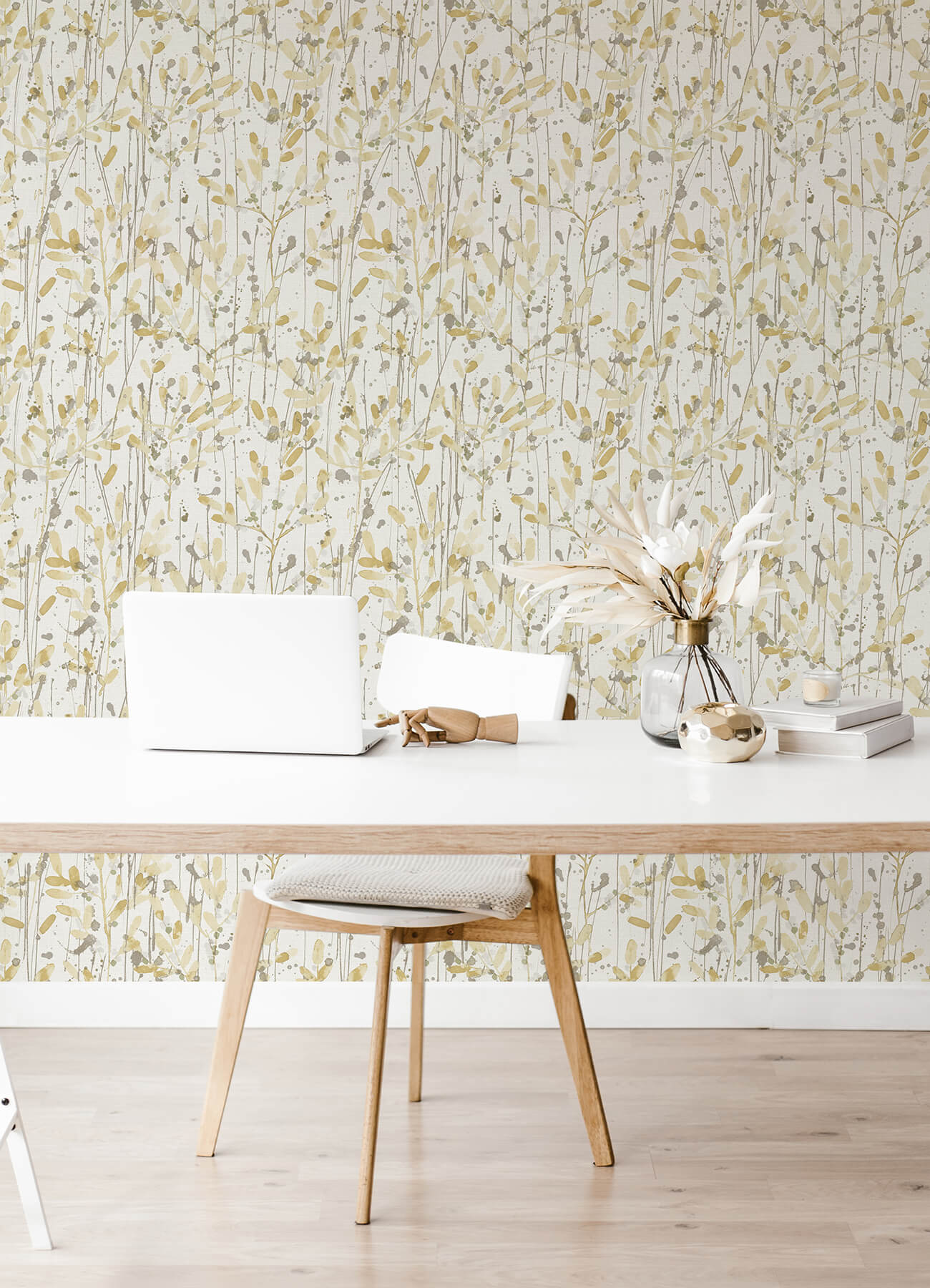 Leandra Floral Trail Wallpaper