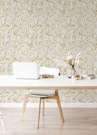 Leandra Floral Trail Wallpaper
