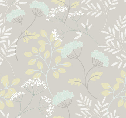 Sorrel Botanical Wallpaper