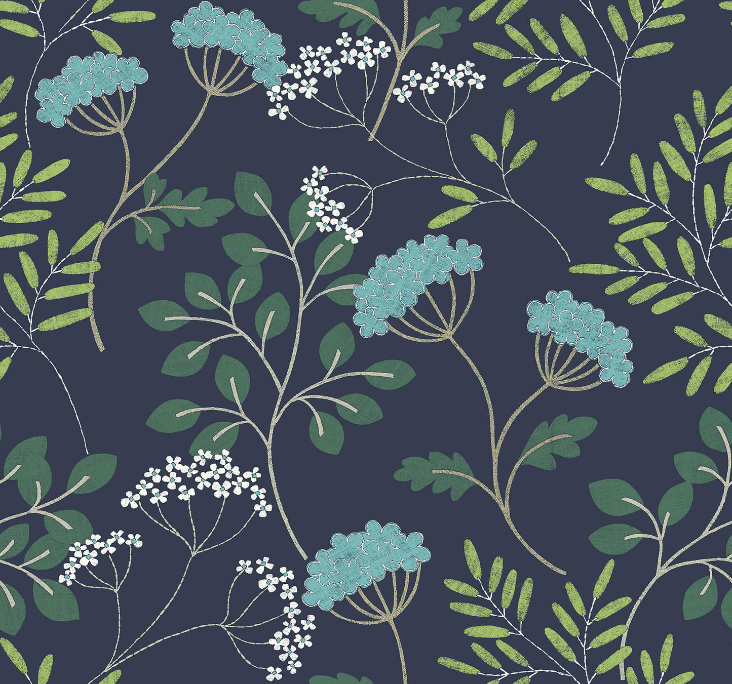Sorrel Botanical Wallpaper