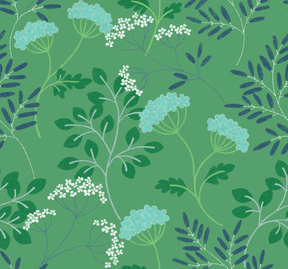 Sorrel Botanical Wallpaper