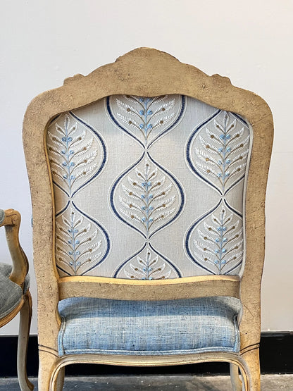 Solid Vintage French Chair