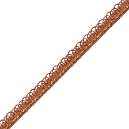 1/2" Annecy Gimp Trim by Samuel & Sons in Metallic Copper, GB-30702-105, roll