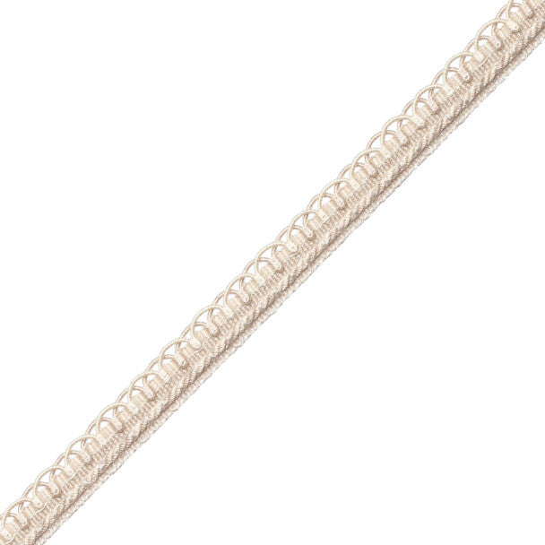 1/2" Annecy Gimp Trim by Samuel & Sons in Cream/Pale Grey, GB-30702-111, roll