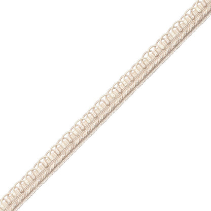 1/2" Annecy Gimp Trim by Samuel & Sons in Cream/Pale Grey, GB-30702-111, roll
