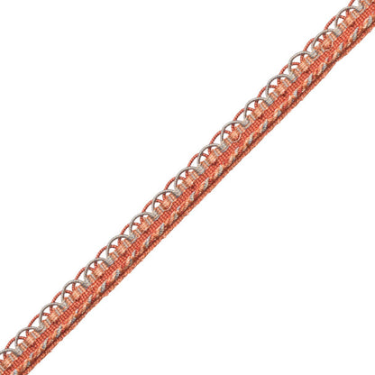 1/2" Annecy Gimp Trim by Samuel & Sons in Salmon/Peach/Light Blue, GB-30702-139, roll