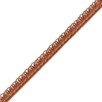 1/2" Annecy Gimp Trim by Samuel & Sons in Copper Brown, GB-30702-142, roll