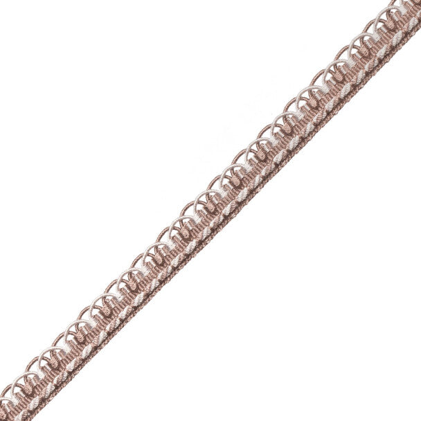 1/2" Annecy Gimp Trim by Samuel & Sons in Taupe/Light Violet, GB-30702-160, roll