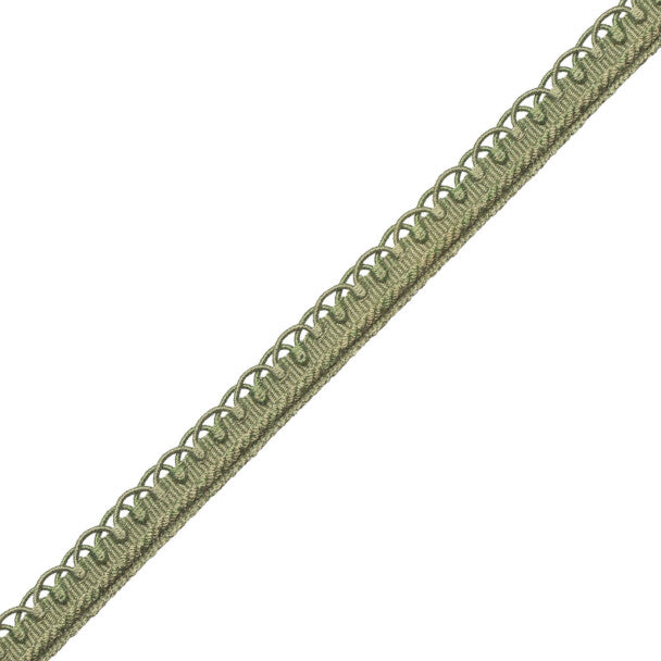 1/2" Annecy Gimp Trim by Samuel & Sons in Green, GB-30702-176, roll