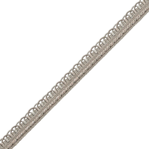 1/2" Annecy Gimp Trim by Samuel & Sons in Gris, GB-30702-202, roll