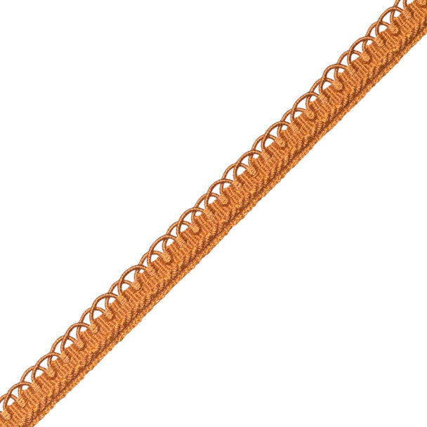 1/2" Annecy Gimp Trim by Samuel & Sons in Carrot, GB-30702-225, roll