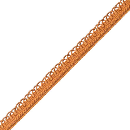 1/2" Annecy Gimp Trim by Samuel & Sons in Carrot, GB-30702-225, roll
