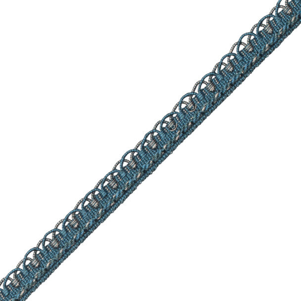 1/2" Annecy Gimp Trim by Samuel & Sons in Peacock, GB-30702-248, roll