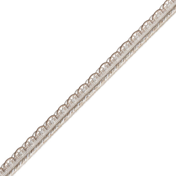 1/2" Annecy Gimp Trim by Samuel & Sons in Oatmeal, GB-30702-261, roll