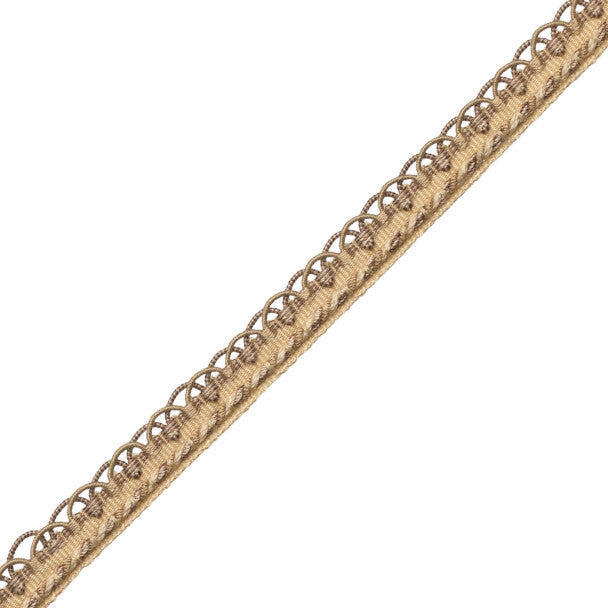 1/2" Annecy Gimp Trim by Samuel & Sons in Shades Of Tan/Brown, GB-30702-408, roll