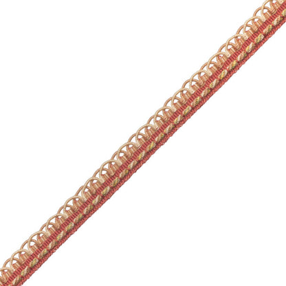 1/2" Annecy Gimp Trim by Samuel & Sons in Pink/Shades Of Cream, GB-30702-409, roll