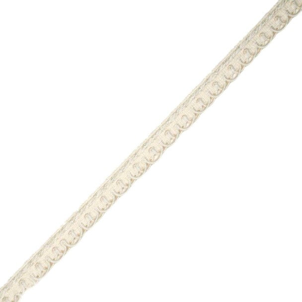 1/2" Annecy Gimp Trim by Samuel & Sons in Cream/White, GB-30702-601, roll