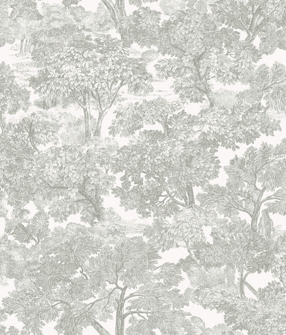 Farmhouse Spinney Toile Wallpaper