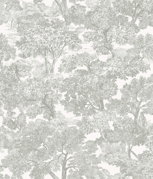Farmhouse Spinney Toile Wallpaper