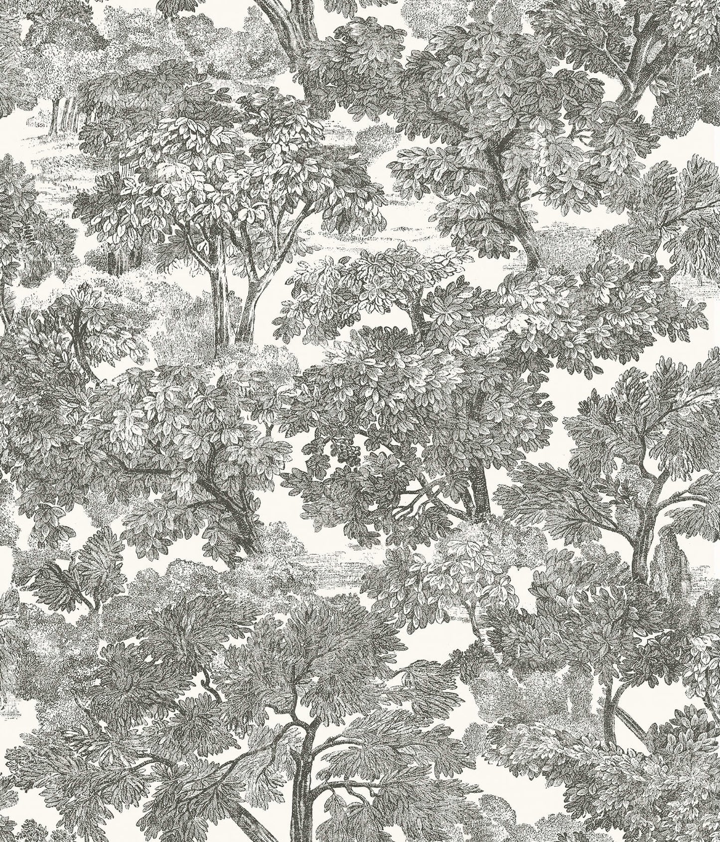 Farmhouse Spinney Toile Wallpaper