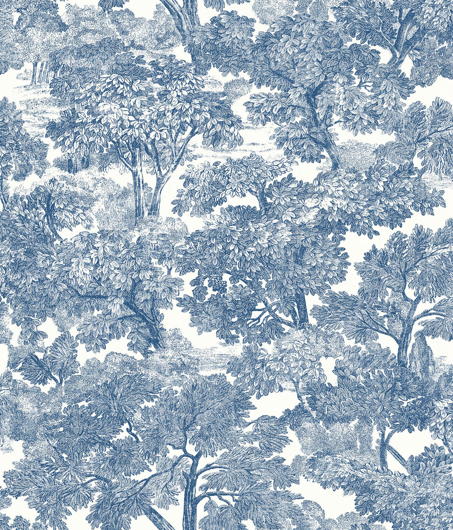 Farmhouse Spinney Toile Wallpaper