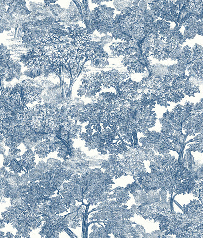 Farmhouse Spinney Toile Wallpaper