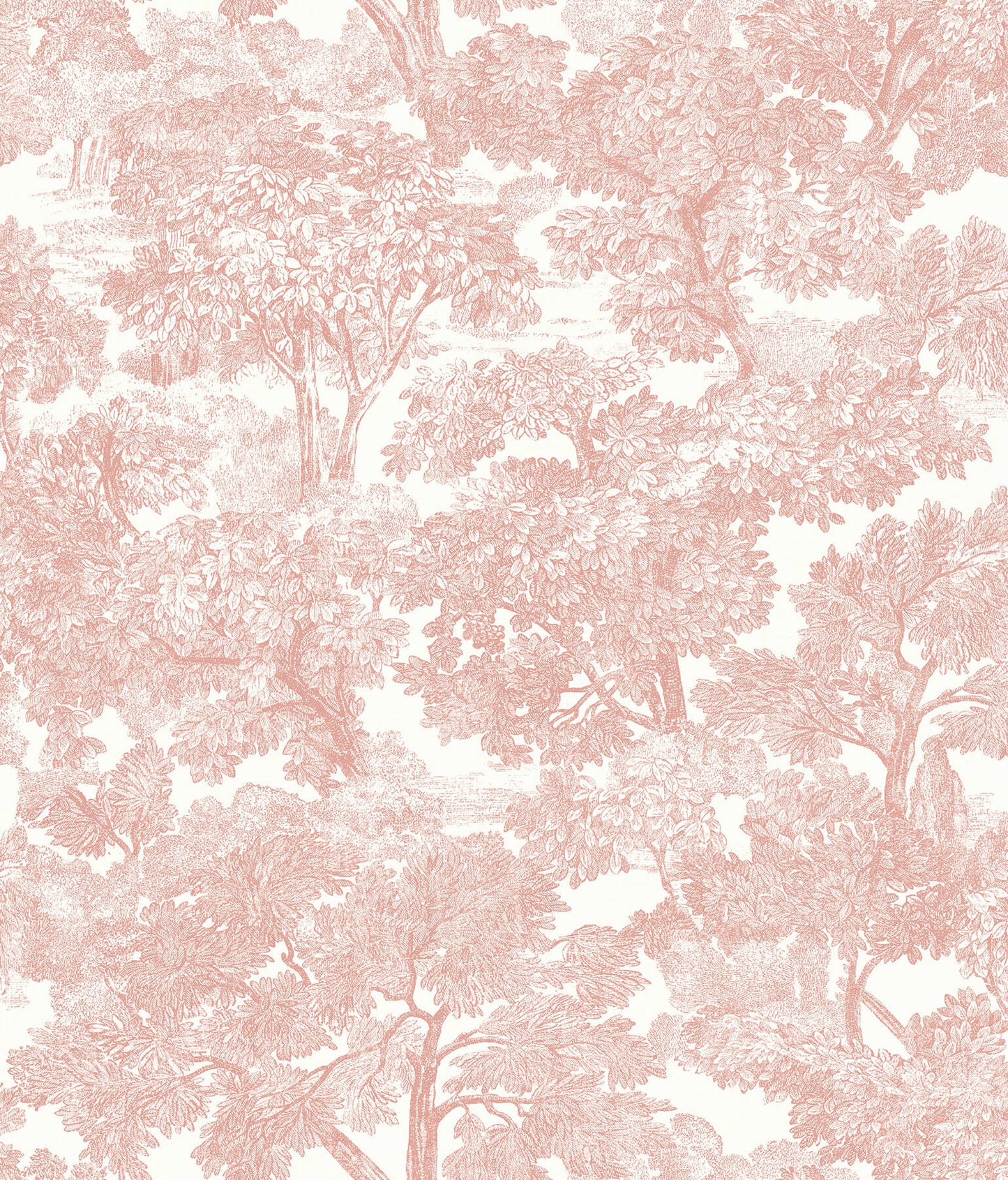 Farmhouse Spinney Toile Wallpaper