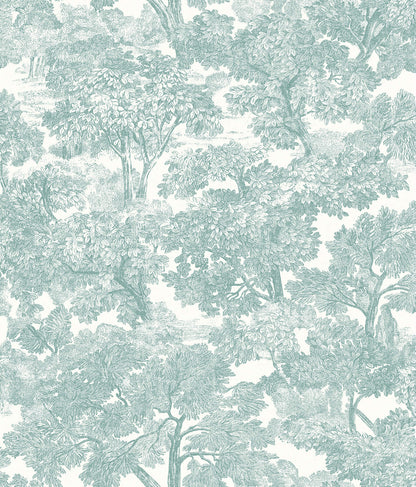 Farmhouse Spinney Toile Wallpaper