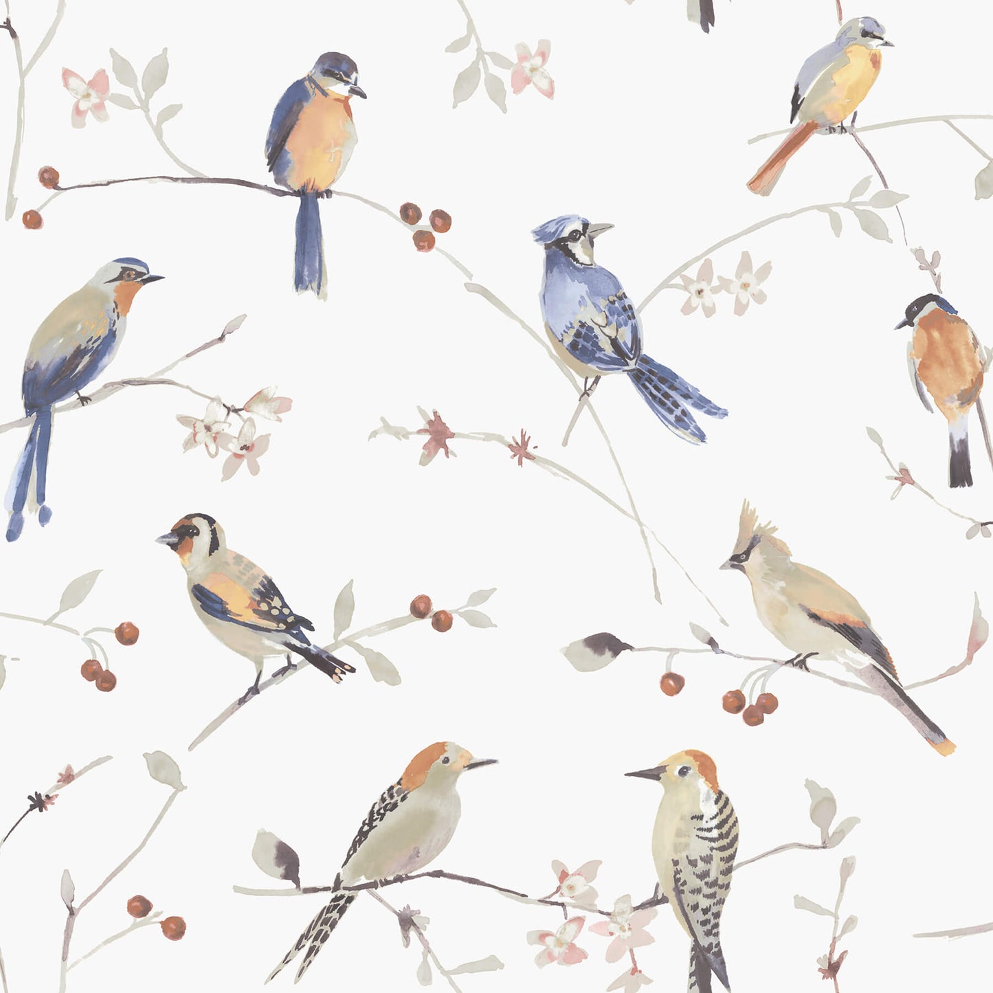 Thoreau Birdsong Wallpaper