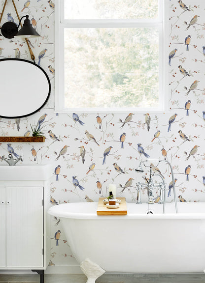 Thoreau Birdsong Wallpaper