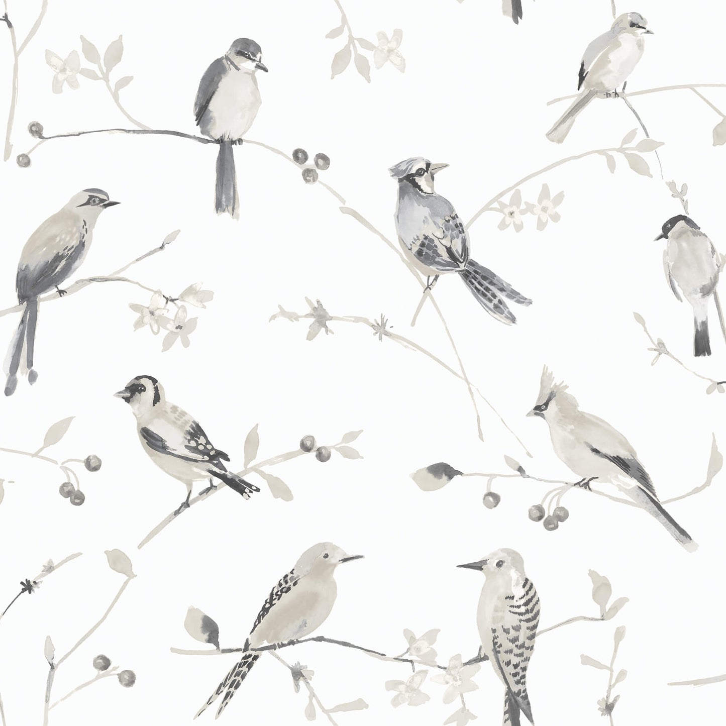 Thoreau Birdsong Wallpaper
