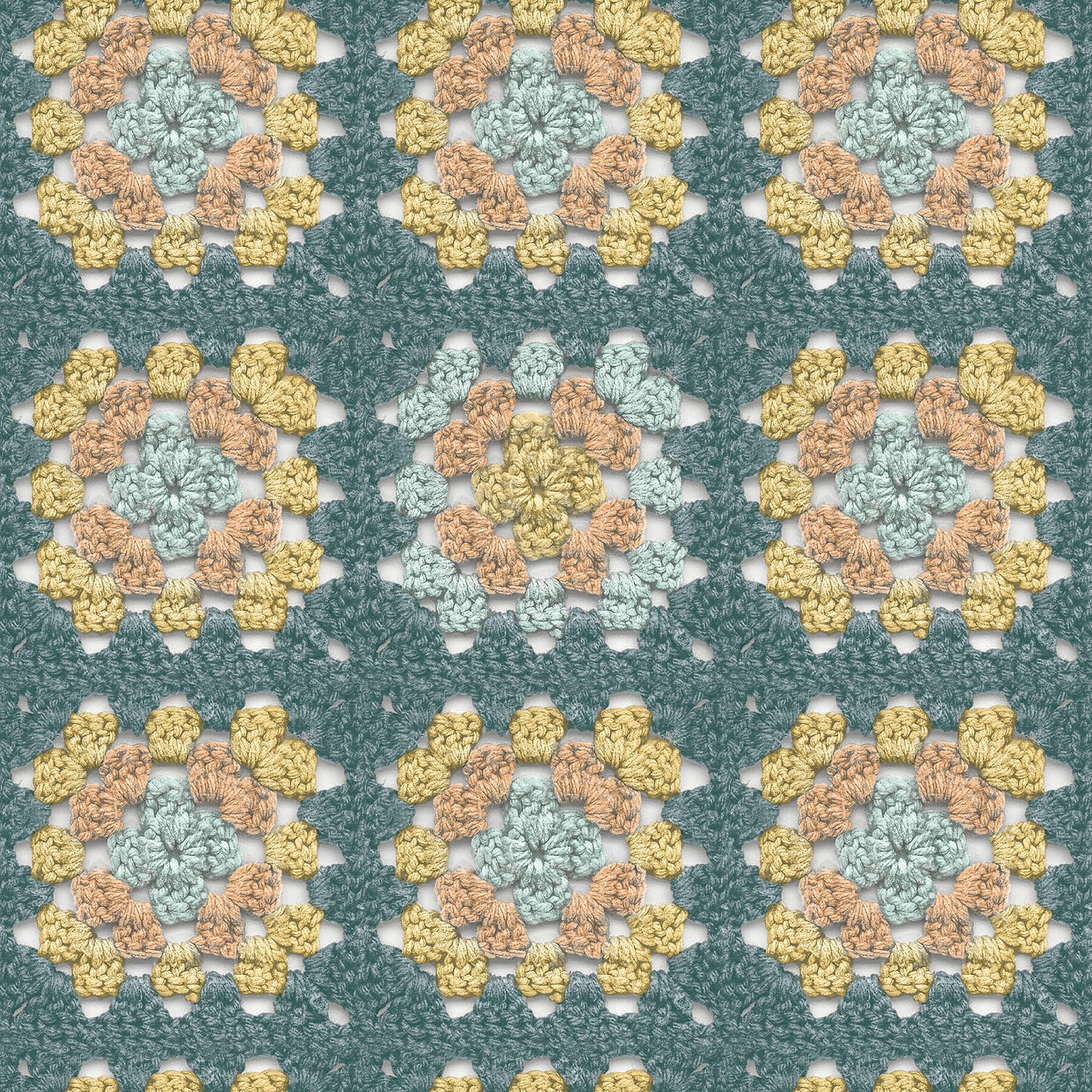 Thoreau Maud Crochet Wallpaper