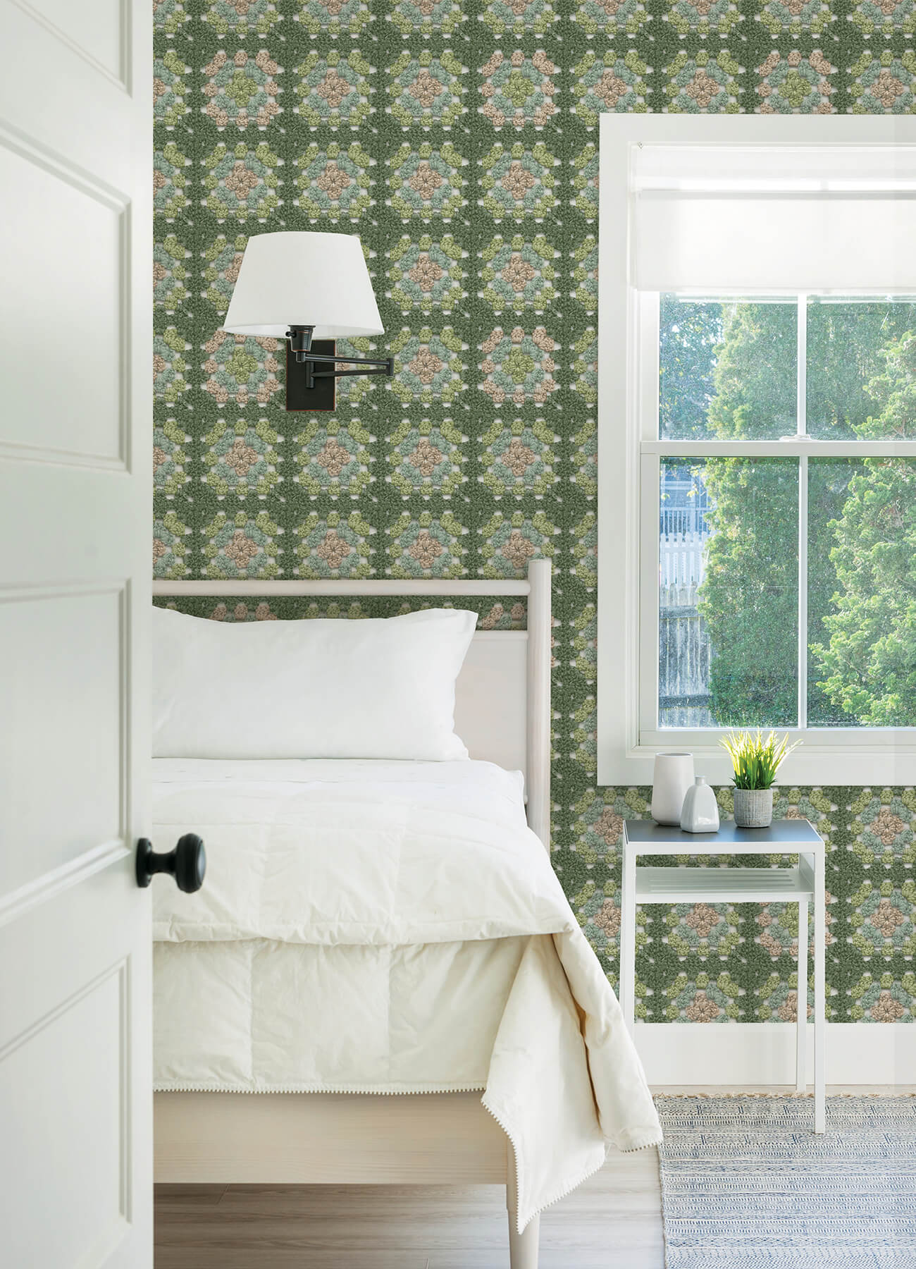 Thoreau Maud Crochet Wallpaper