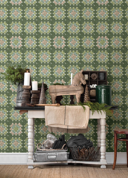 Thoreau Maud Crochet Wallpaper