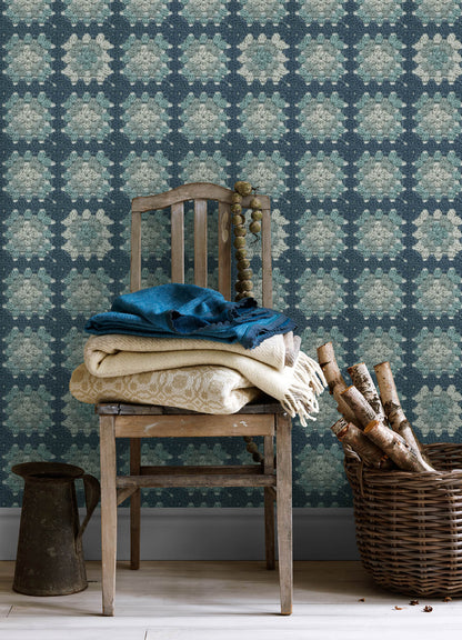 Thoreau Maud Crochet Wallpaper