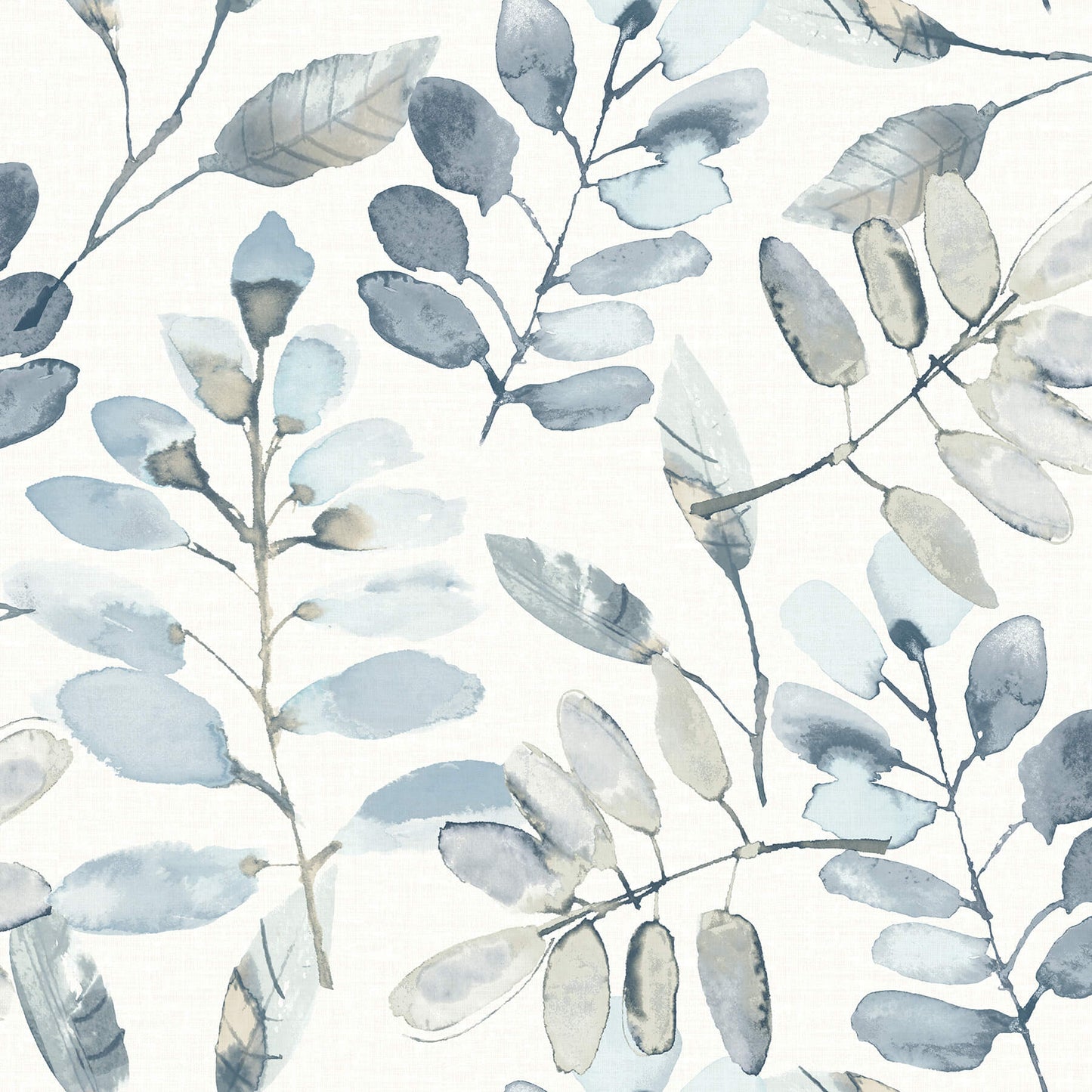 Thoreau Pinnate Leaves Wallpaper