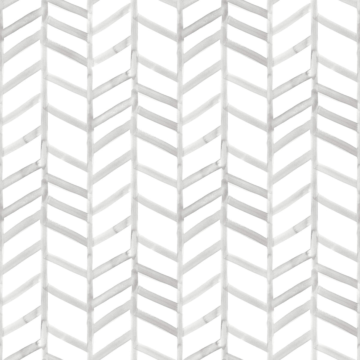 Chesapeake Thoreau Fletching Wallpaper - Grey, herringbone / geometric in green, blue, black