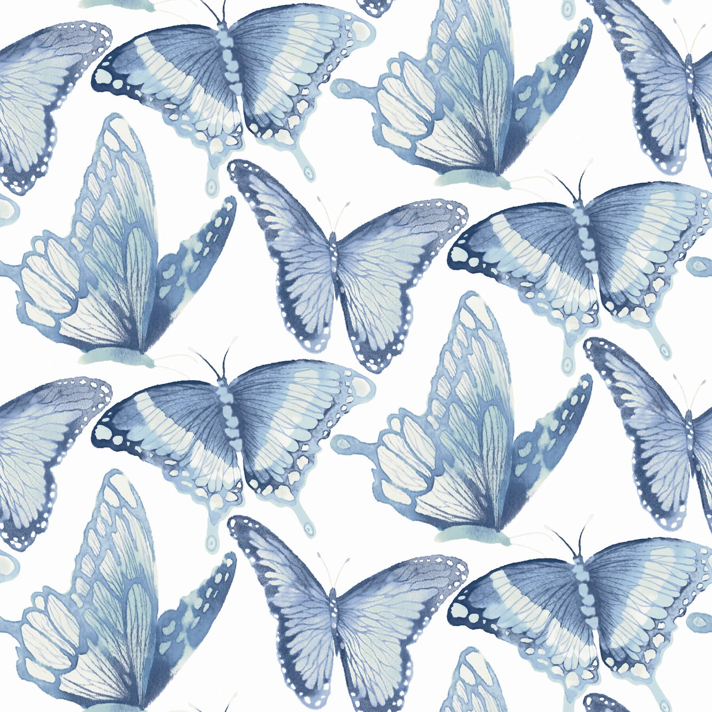 Thoreau Janetta Butterfly Wallpaper