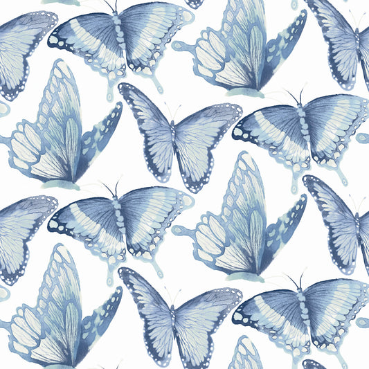 Thoreau Janetta Butterfly Wallpaper