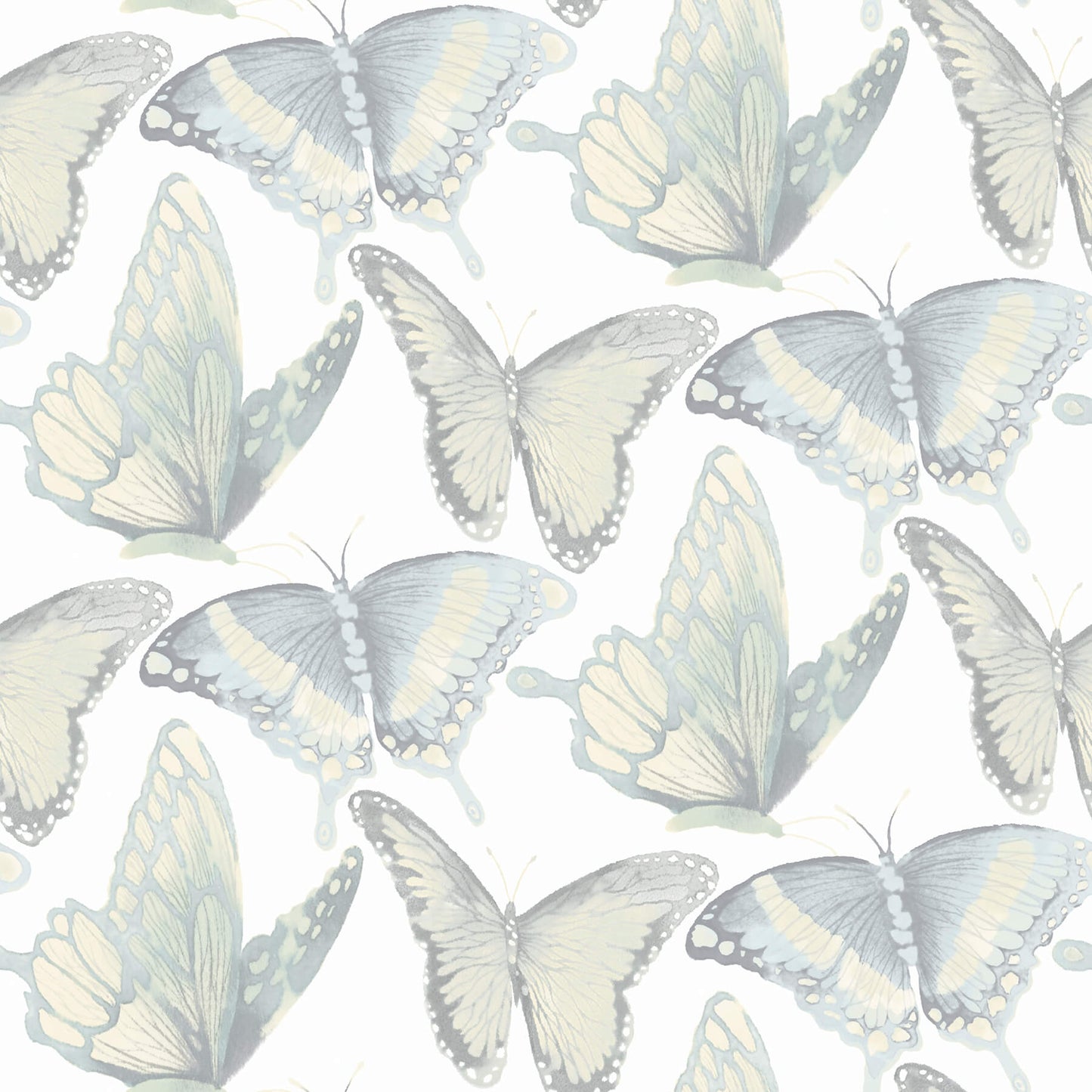 Thoreau Janetta Butterfly Wallpaper