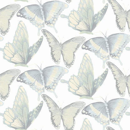 Thoreau Janetta Butterfly Wallpaper