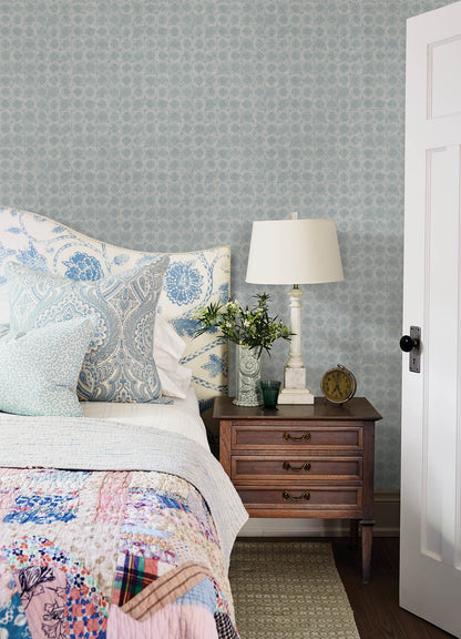Kinfolk Button Block Geometric Wallpaper