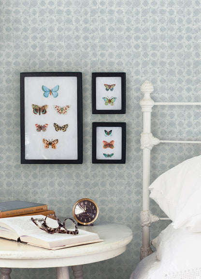 Kinfolk Button Block Geometric Wallpaper