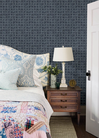 Kinfolk Button Block Geometric Wallpaper
