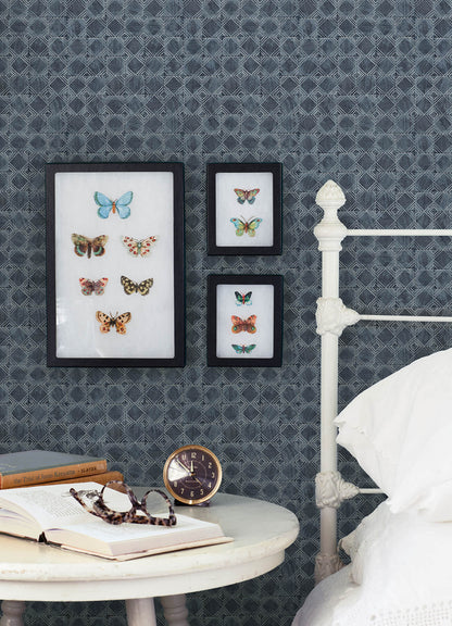 Kinfolk Button Block Geometric Wallpaper