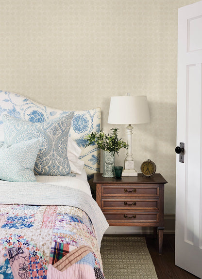 Kinfolk Button Block Geometric Wallpaper