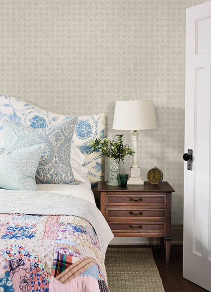 Kinfolk Button Block Geometric Wallpaper
